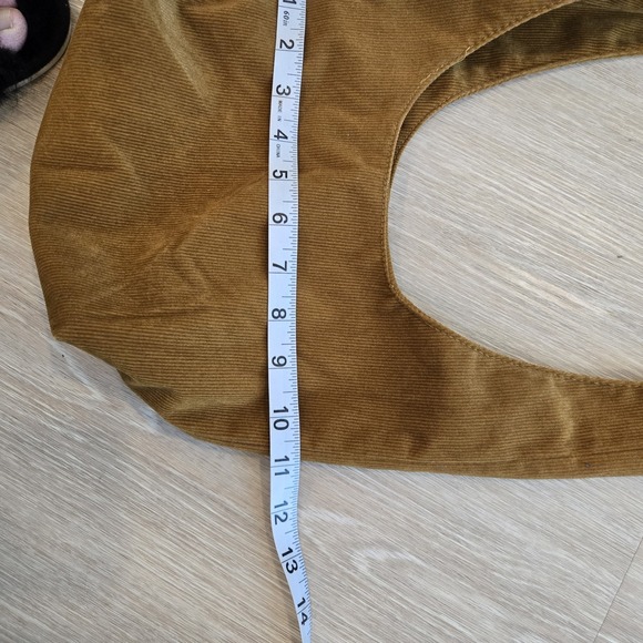 MERIT Signature Corduroy Glam Bag Beauty Clutch Tie Knot Top - Picture 5 of 7